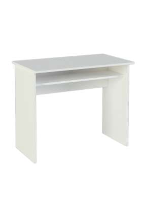 Escritorio Tierra con balda fija, diseño moderno y funcional