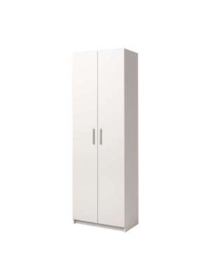 MD BLOCK Armoire à plusieurs étagères avec deux portes en