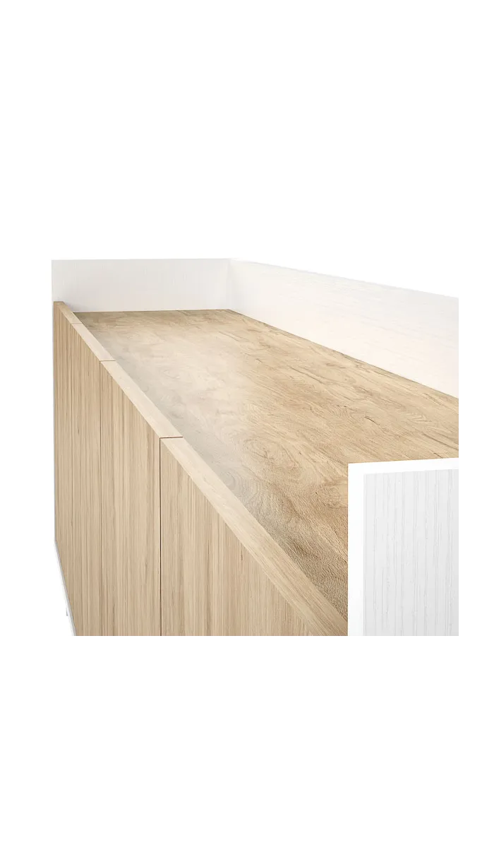 Mueble para televisión 4 puertas Roma, estilo moderno y elegante