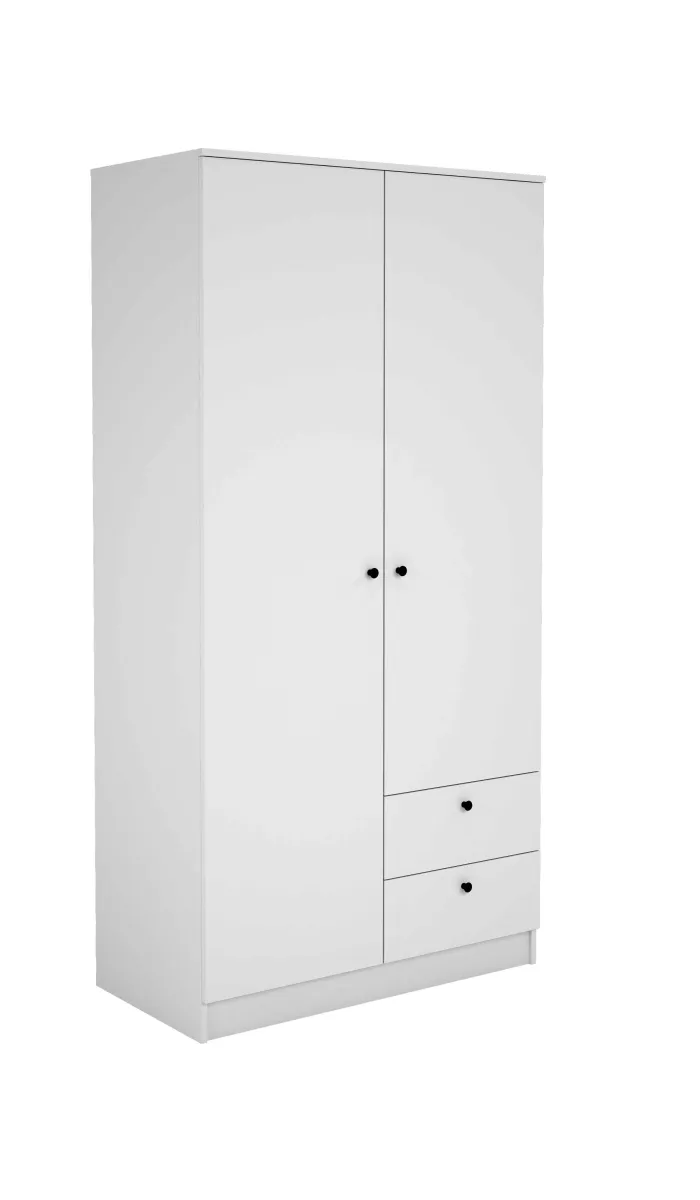 Roupeiro 3 portas dobrável com acabamento moderno e prático