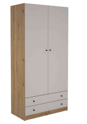 MD BLOCK Armoire 3 portes battantes finies