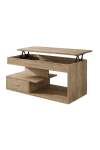 Mesa centro elevable Puebla acabado cambrian. 50 cm(alto)100 cm(ancho)50 cm(largo)