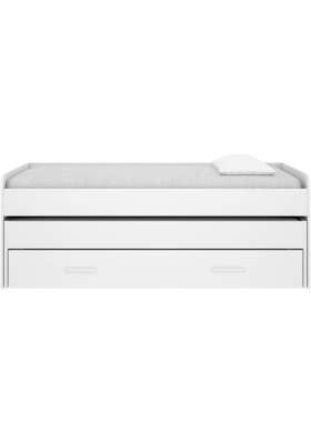 Cama compacta juvenil Lourdes, diseño práctico y moderno