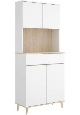 Mueble auxiliar Vanesa 4 puertas y cajón práctico