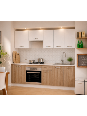Cocina completa en kit diseño moderno y funcional