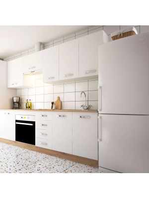 Cocina completa en kit con diseño moderno y funcional