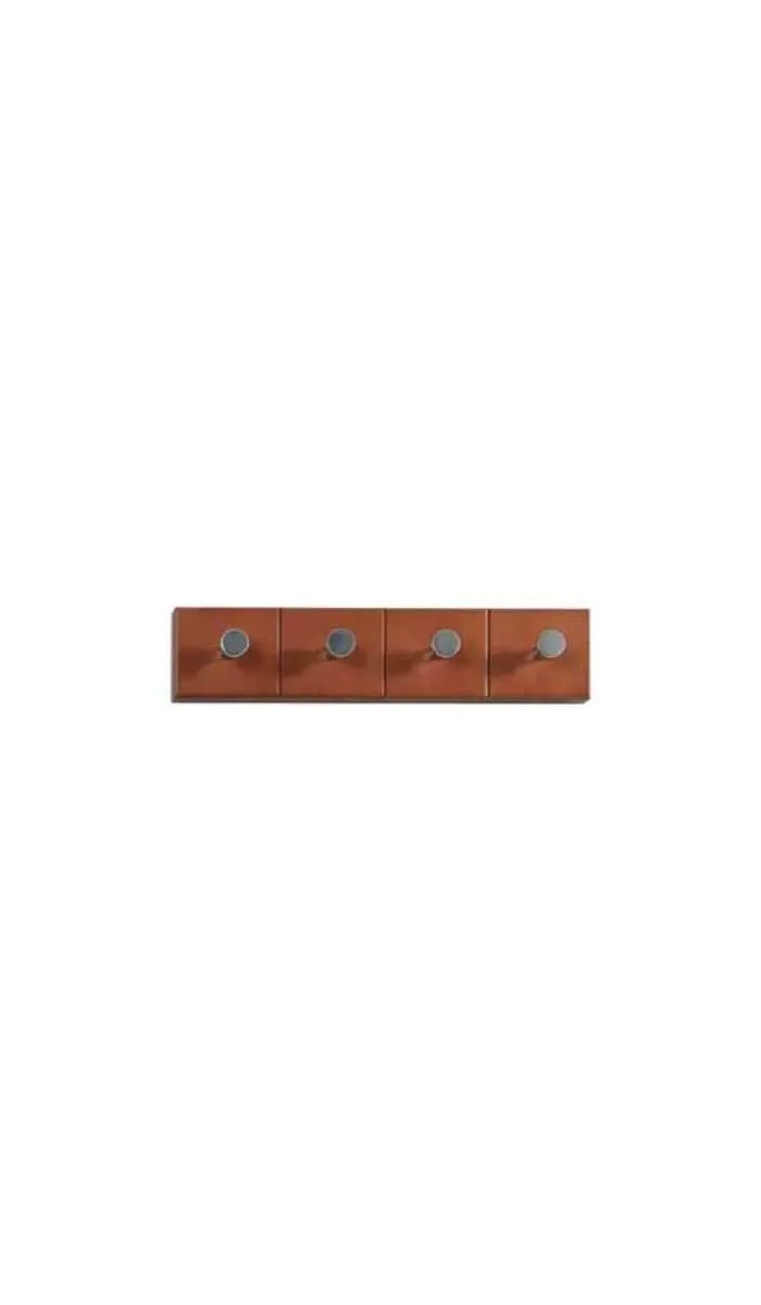 Percha de pared mod. 248, 4 colgadores, varios colores