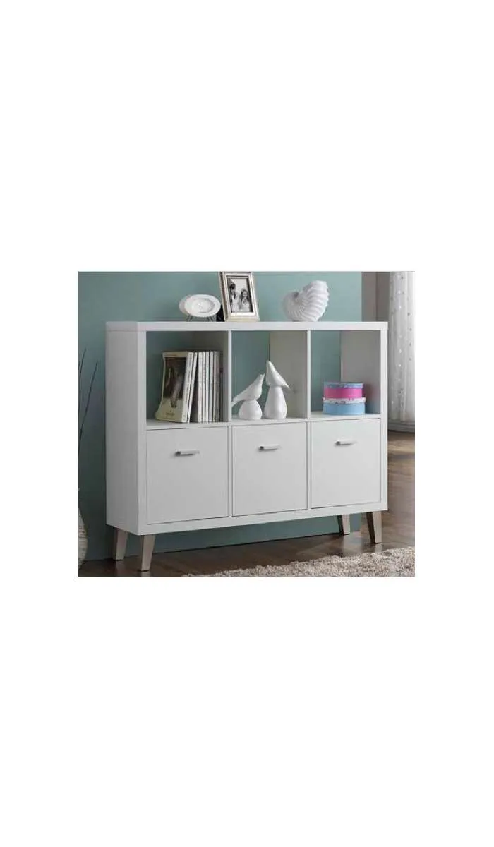 Aparador Venecia elegante y práctico en blanco