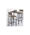 Pack table kitchen high + 2 high stools