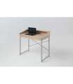 Mesa de escritorio Kala pequeña 1 cajón en acabado madera 69 cm(alto)100 cm(ancho)50 cm(largo)