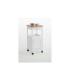 FULL WOOD AND WHITE CUISINE CART