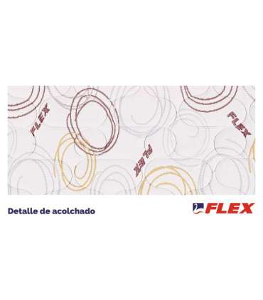 FLEX Colchón juvenil muelles Junior Visco A, 90 x 190 cm
