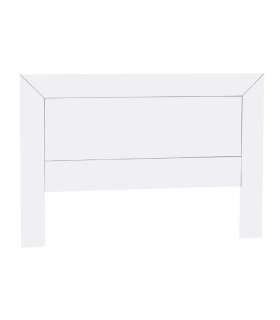 Cabeceira de madeira branca com 160 cm de larguraDogar Import Headboards