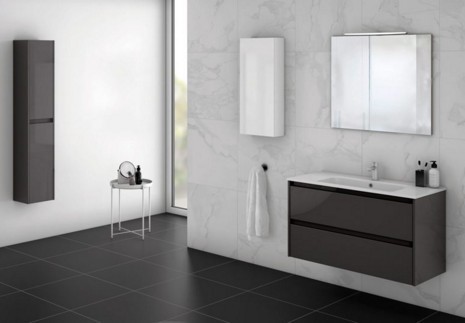 Armario espejo baño 144cm MONTADO SIENA en 2023  Armoire de toilette,  Meuble salle de bain, Salle de bain design